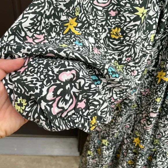 Levi’s hemp boho green peasant dress - Picture 6 of 14